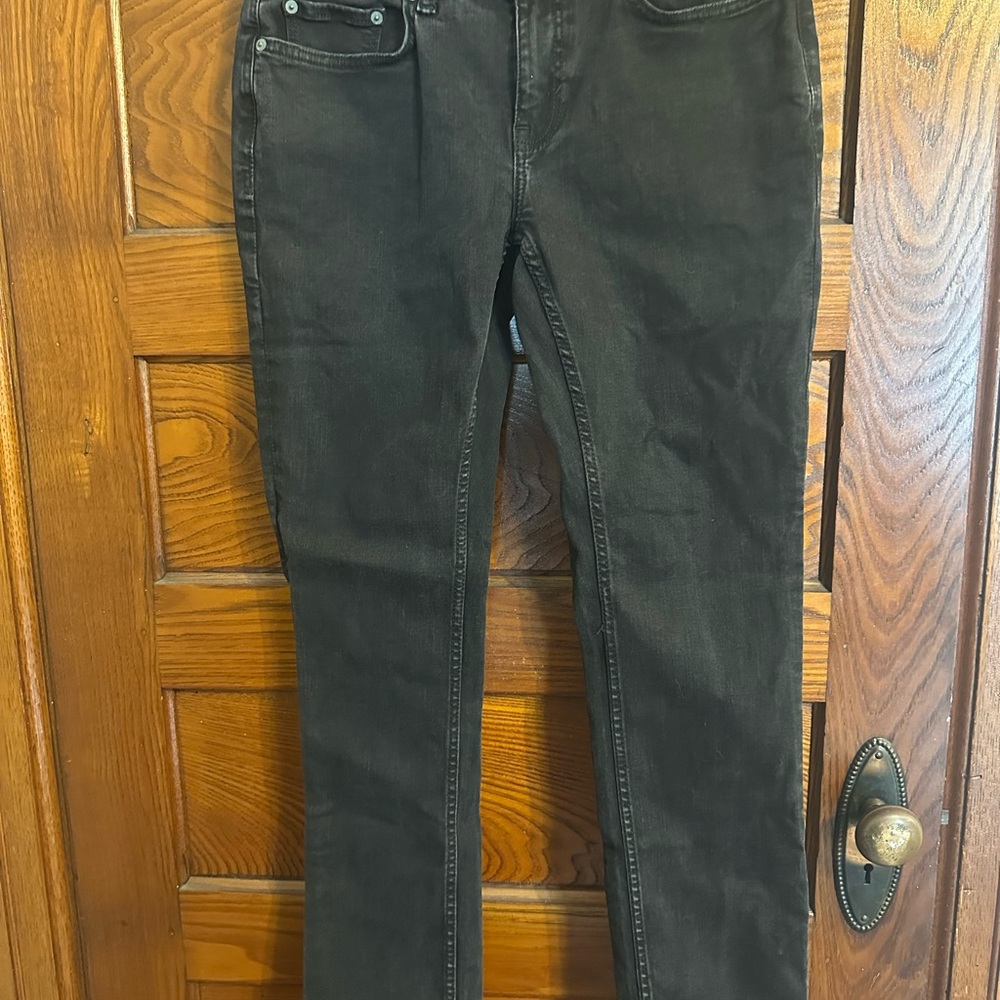 Banana Republic Men's Skinny Jeans - Washed Black